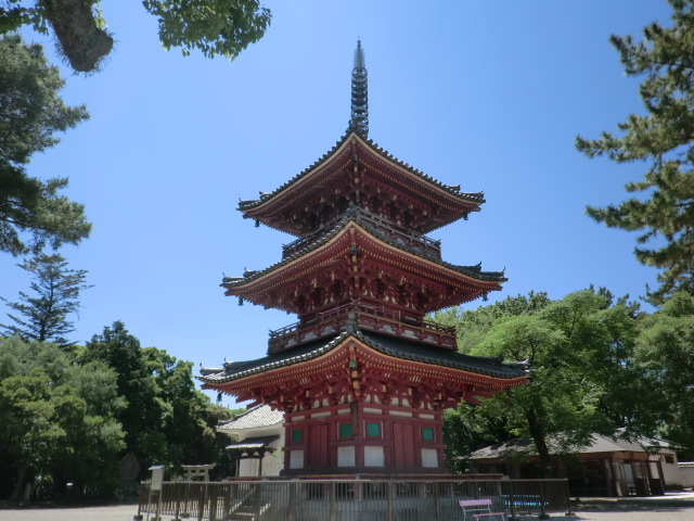 鶴林寺 三重塔